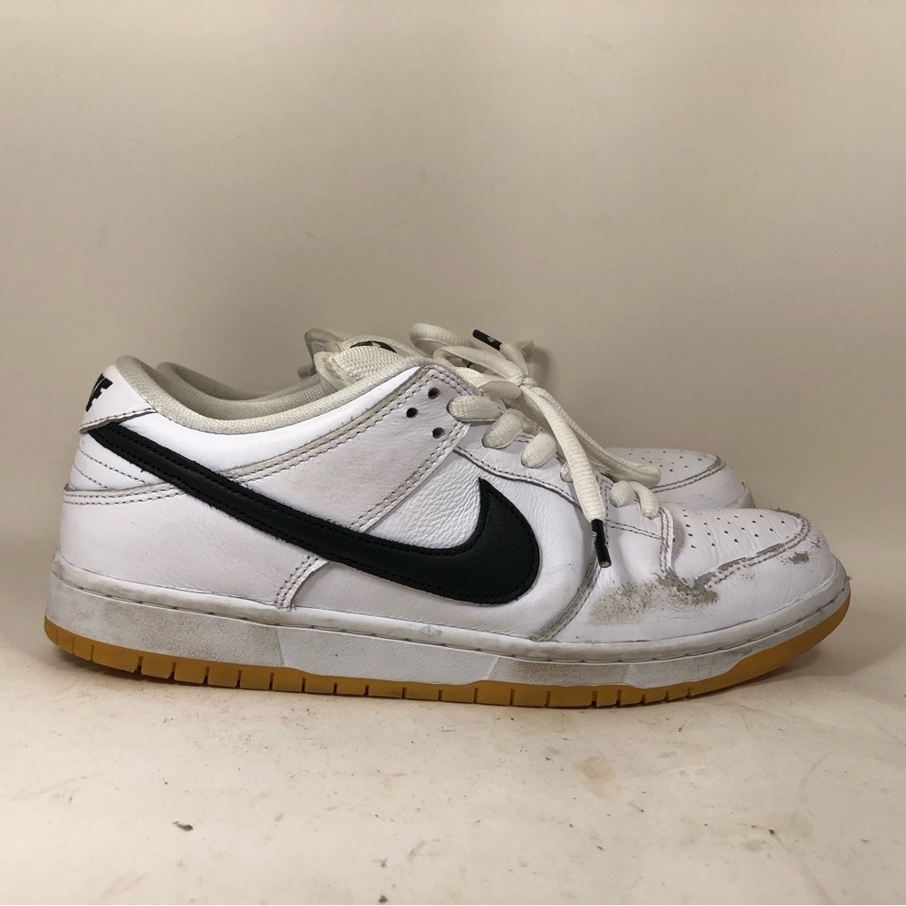 Nike SB Dunk Low CD2563-101  White Gum Sneakers Mens Size 10